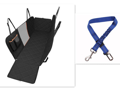 Dog Car Seat Cover View Mesh Pet Carrier Hammock Safety Protector Car