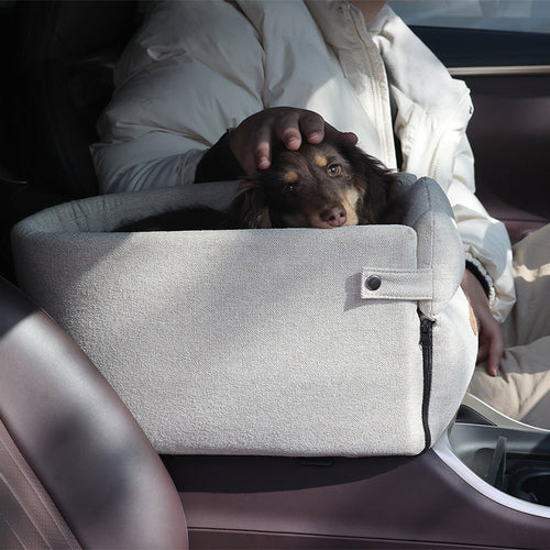 Car Central Dog Car Seat Bed Portable Dog Carrier For Small Dogs And